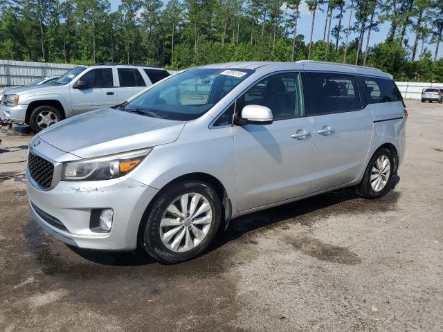KIA SEDONA EX 2015 with VIN KNDMC5C1XF6057600 - Photo from auction