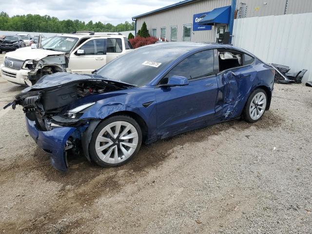 TESLA MODEL 3 2022 with VIN 5YJ3E1EB1NF187563 - Photo from auction