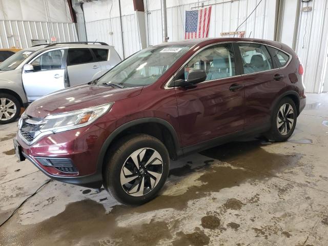HONDA CR-V LX 2015 with VIN 5J6RM4H38FL084202 - Photo from auction