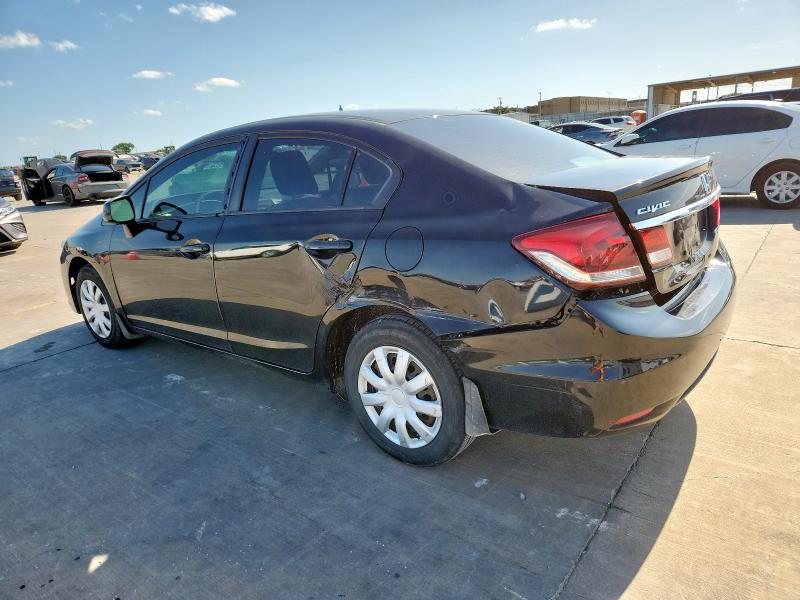 Photo 2 from auction – 2013 HONDA CIVIC LX with VIN 2HGFB2F53DH603711