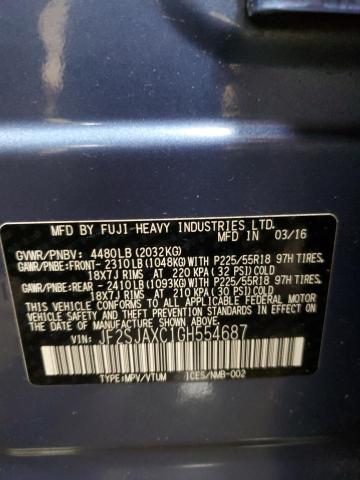Photo 14 from auction – 2016 SUBARU FORESTER 2 with VIN JF2SJAXC1GH554687
