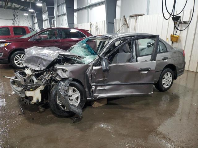 HONDA CIVIC DX 2005 with VIN 2HGES164X5H565005 - Photo from auction