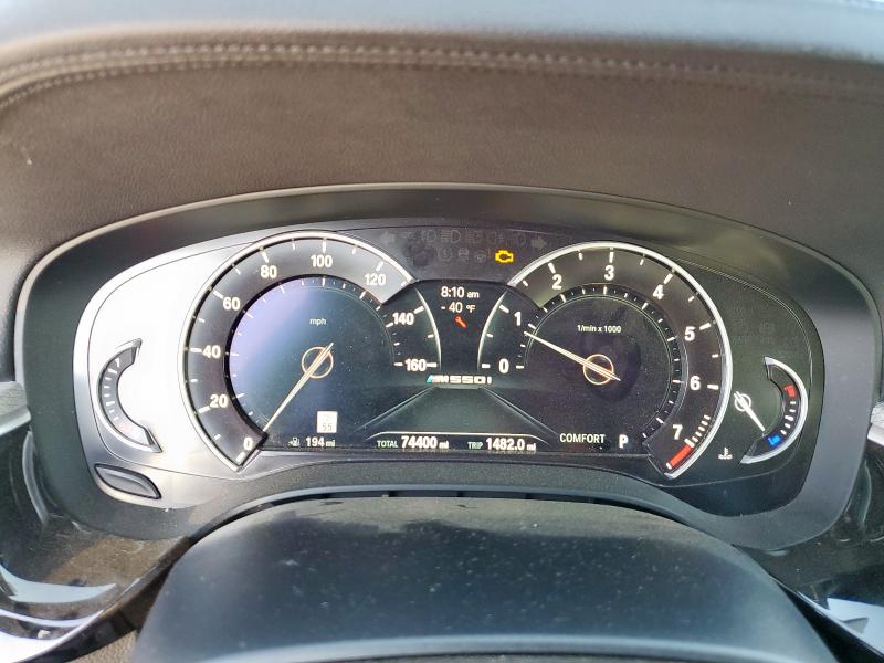 Photo 9 from auction – 2018 BMW M550XI with VIN WBAJB9C53JB035788