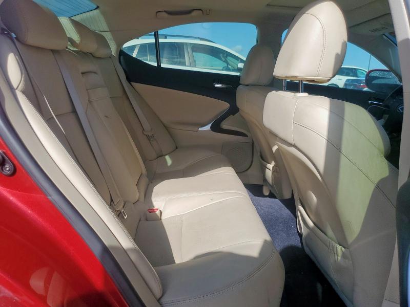 Photo 10 from auction – 2008 LEXUS IS 250 with VIN JTHCK262982023514