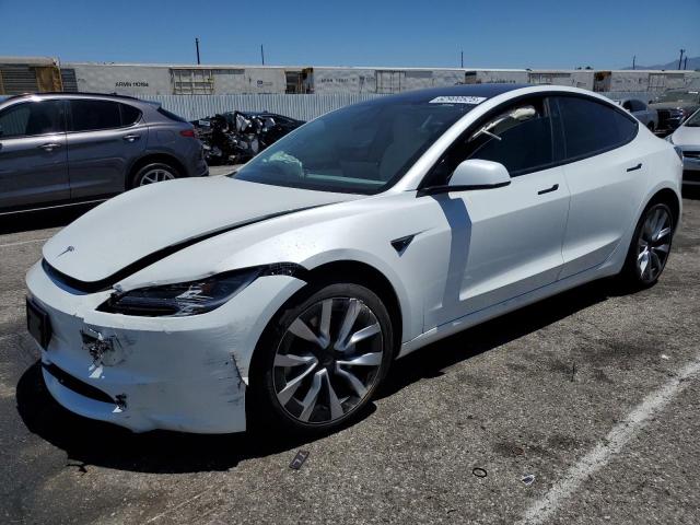 TESLA MODEL 3 2024 with VIN 5YJ3E1EB3RF827780 - Photo from auction