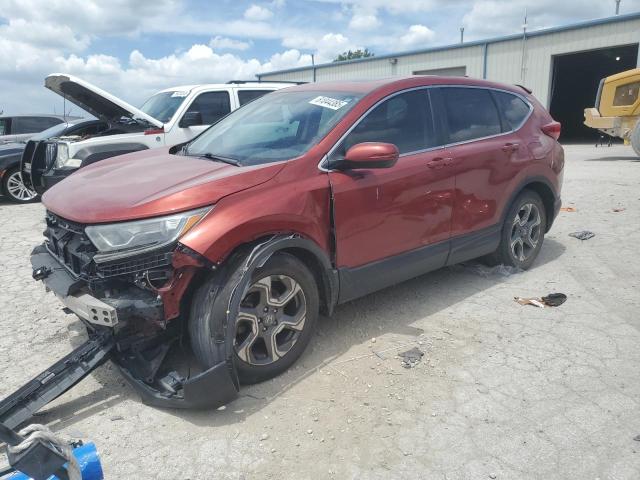 HONDA CR-V 2018 with VIN 2HKRW2H56JH636363 - Photo from auction