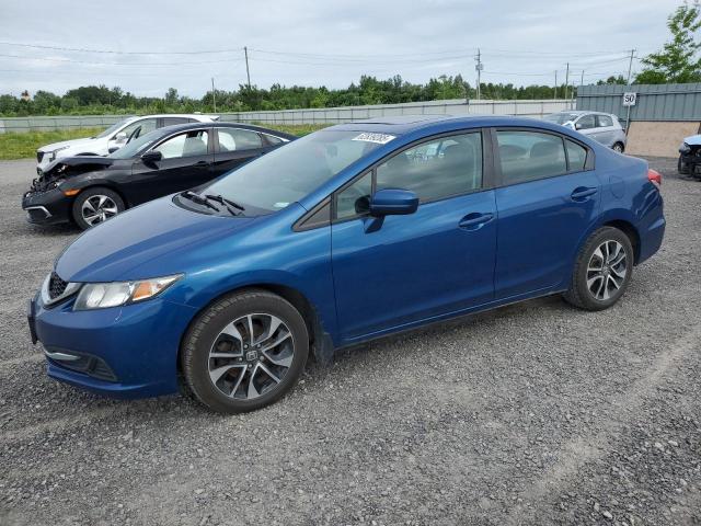 HONDA CIVIC LX 2015 with VIN 2HGFB2E53FH027543 - Photo from auction