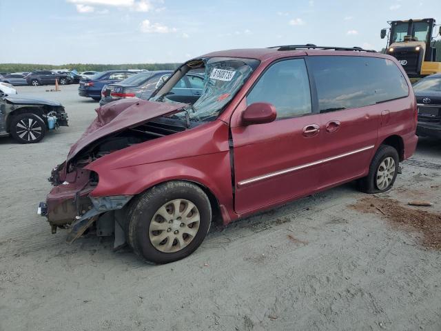KIA SEDONA EX 2005 with VIN KNDUP132856687491 - Photo from auction