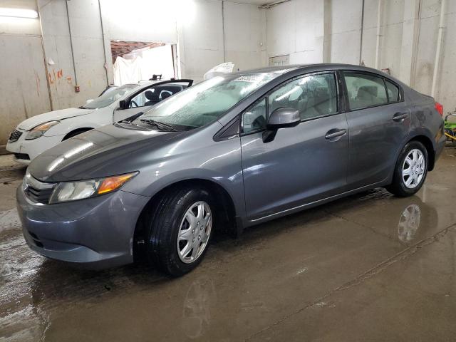 HONDA CIVIC LX 2012 with VIN 19XFB2F51CE059993 - Photo from auction