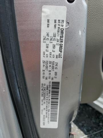 Photo 14 from auction – 2012 CHRYSLER TOWN & COU with VIN 2C4RC1CG8CR394922