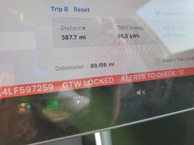 Photo 9 from auction – 2020 TESLA MODEL 3 with VIN 5YJ3E1EA4LF597259