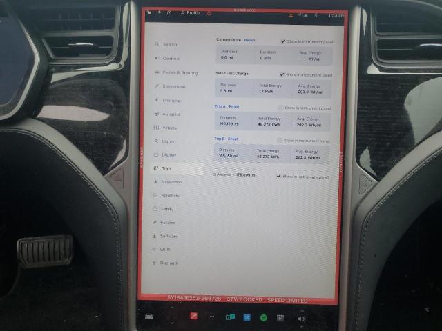 Photo 9 from auction – 2018 TESLA MODEL S with VIN 5YJSA1E26JF266728