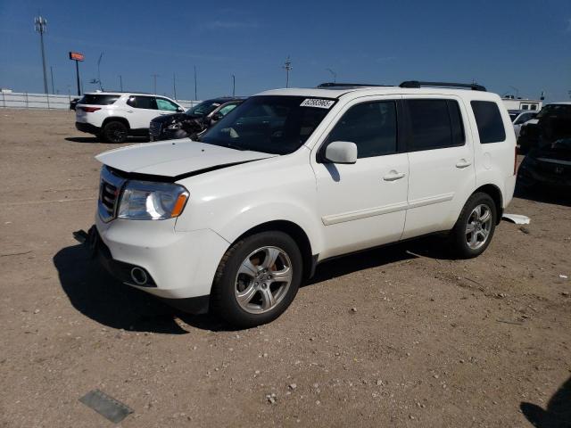 HONDA PILOT EXL 2015 with VIN 5FNYF4H5XFB046325 - Photo from auction