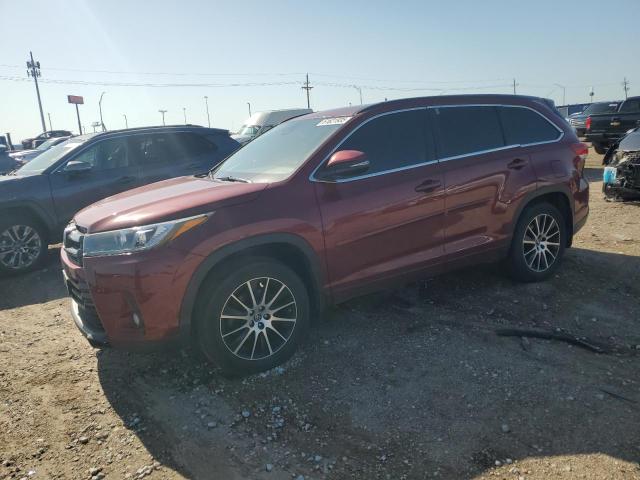 TOYOTA HIGHLANDER 2018 with VIN 5TDJZRFH6JS541838 - Photo from auction