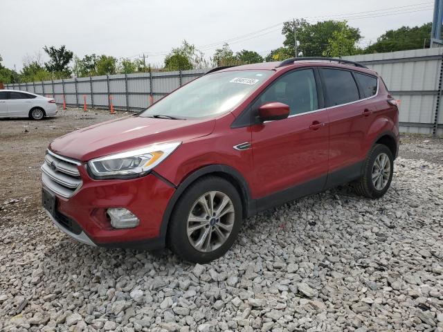 FORD ESCAPE SEL 2018 with VIN 1FMCU0HD3JUA82837 - Photo from auction