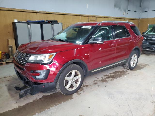 FORD EXPLORER X 2017 with VIN 1FM5K8D82HGA43137 - Photo from auction