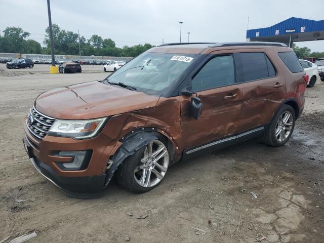 FORD EXPLORER X 2017 with VIN 1FM5K8D88HGB38320 - Photo from auction