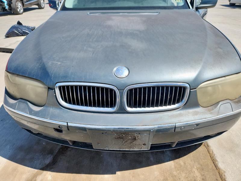 Photo 11 from auction – 2003 BMW 745 LI with VIN WBAGN63433DR14772