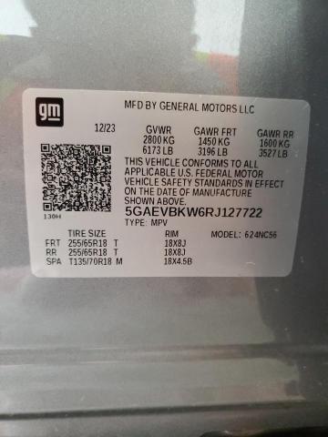 Photo 14 from auction – 2024 BUICK ENCLAVE PR with VIN 5GAEVBKW6RJ127722