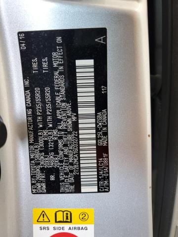 Photo 14 from auction – 2016 LEXUS RX 350 BAS with VIN 2T2BZMCA1GC032722