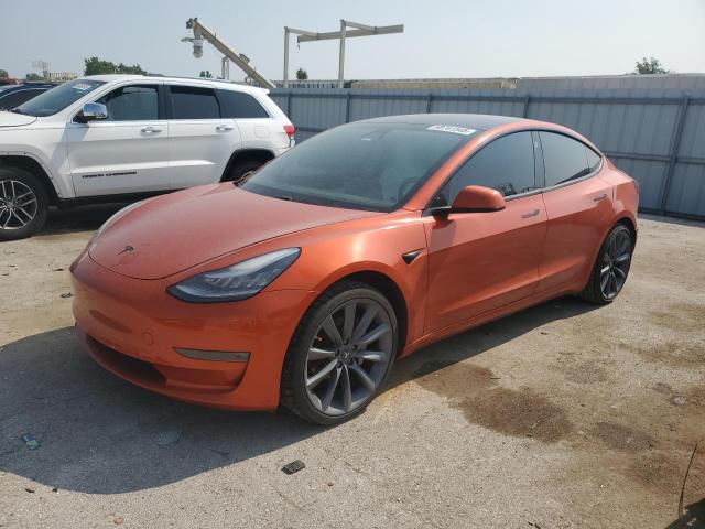 TESLA MODEL 3 2018 with VIN 5YJ3E1EB0JF099582 - Photo from auction