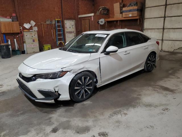 HONDA CIVIC EX 2024 with VIN 2HGFE1F71RH323697 - Photo from auction