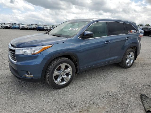 TOYOTA HIGHLANDER 2014 with VIN 5TDDKRFHXES021214 - Photo from auction