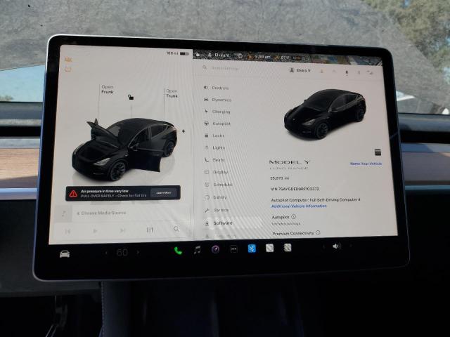 Photo 9 from auction – 2024 TESLA MODEL Y with VIN 7SAYGDED9RF103372