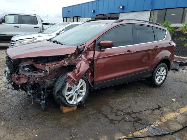 FORD ESCAPE SE 2018 with VIN 1FMCU9GD7JUB71669 - Photo from auction