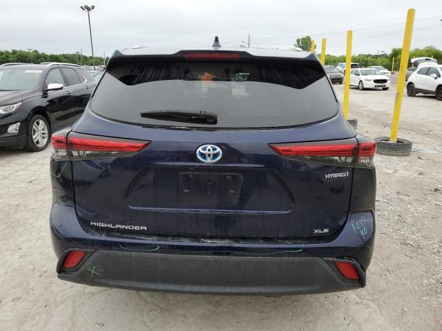 Photo 6 from auction – 2022 TOYOTA HIGHLANDER with VIN 5TDGBRCHXNS548140