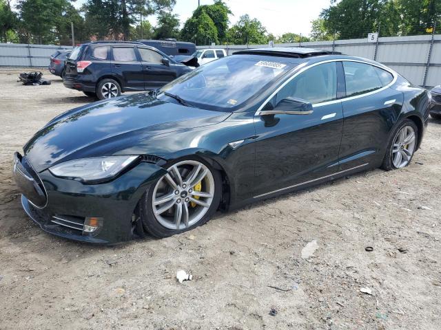 TESLA MODEL S 70D 2015 with VIN 5YJSA1S24FF093173 - Photo from auction