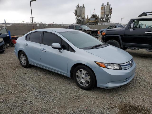 Photo 4 from auction – 2012 HONDA CIVIC HYBR with VIN JHMFB4F23CS005236
