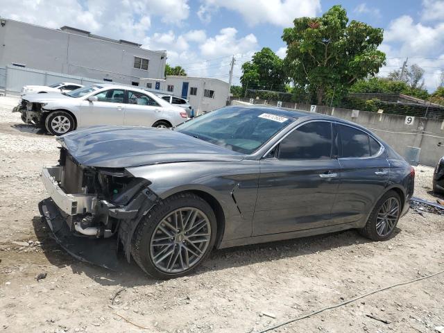 GENESIS G70 ELITE 2019 with VIN KMTG34LA7KU043961 - Photo from auction