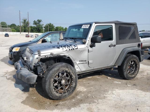 JEEP WRANGLER S 2016 with VIN 1C4AJWAG0GL343495 - Photo from auction