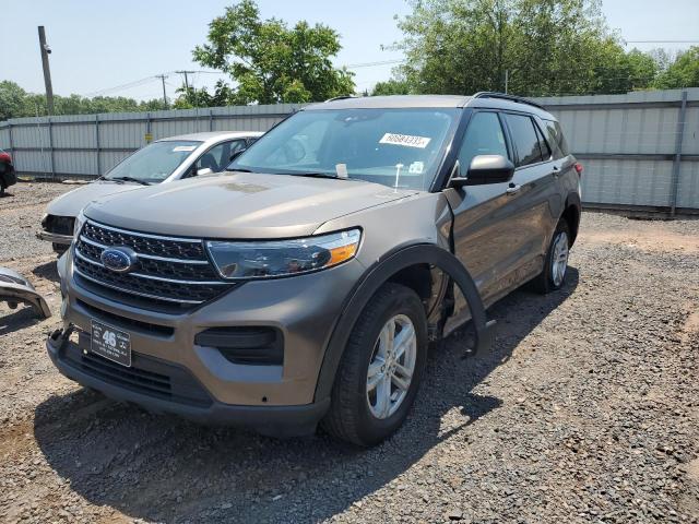 FORD EXPLORER X 2021 with VIN 1FMSK8DH3MGB38576 - Photo from auction
