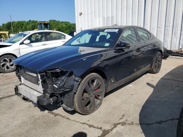 GENESIS G70 BASE 2023 with VIN KMTG54TE2PU109093 - Photo from auction