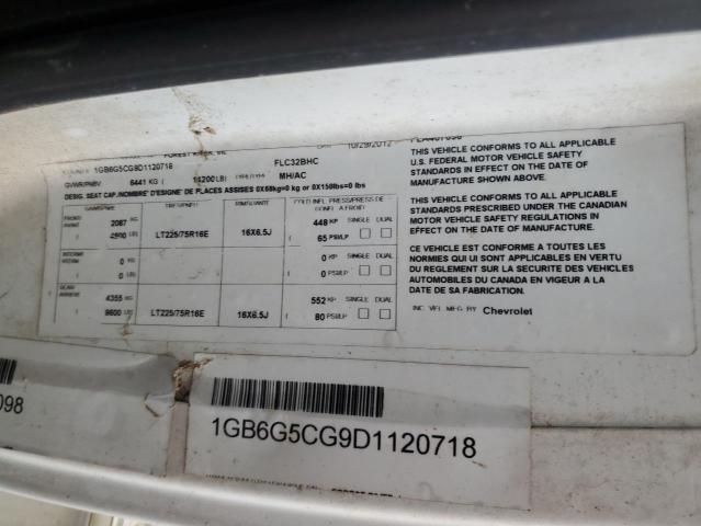 Photo 10 from auction – 2013 CHEVROLET EXPRESS G4 with VIN 1GB6G5CG9D1120718