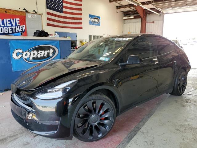 TESLA MODEL Y 2022 with VIN 7SAYGDEFXNF508359 - Photo from auction