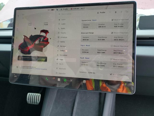 Photo 9 from auction – 2025 TESLA MODEL 3 with VIN 5YJ3E1ET2SF963204