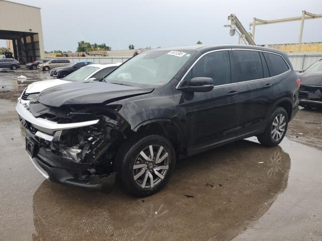 HONDA PILOT EXL 2022 with VIN 5FNYF6H54NB005733 - Photo from auction