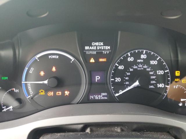 Photo 9 from auction – 2014 LEXUS RX 450H with VIN JTJZB1BA2E2009806