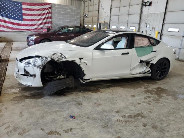 TESLA MODEL S 2022 with VIN 5YJSA1E60NF459143 - Photo from auction