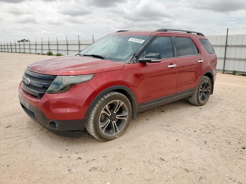 FORD EXPLORER S 2014 with VIN 1FM5K8GT8EGB57977 - Photo from auction