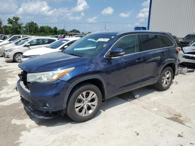 TOYOTA HIGHLANDER 2015 с VIN 5TDJKRFH4FS092171 - Фото с аукциона