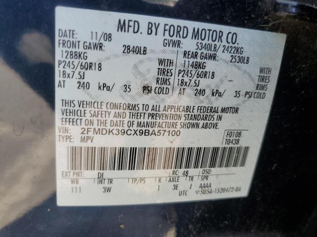 Photo 14 from auction – 2009 FORD EDGE LIMIT with VIN 2FMDK39CX9BA57100