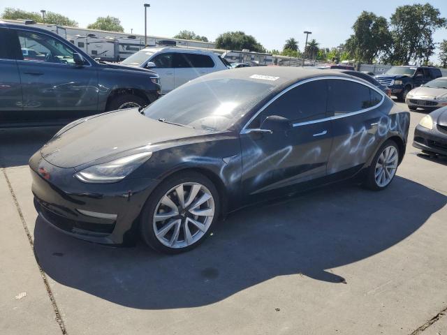 TESLA MODEL 3 2018 with VIN 5YJ3E1EB7JF184712 - Photo from auction