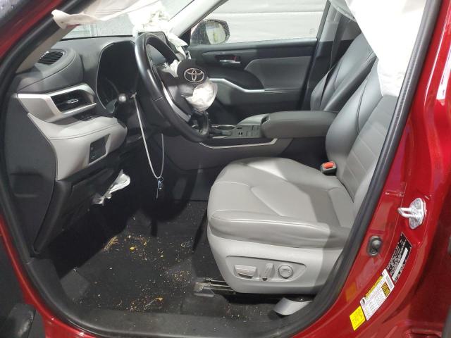 Photo 7 from auction – 2022 TOYOTA HIGHLANDER with VIN 5TDGZRBHXNS582351