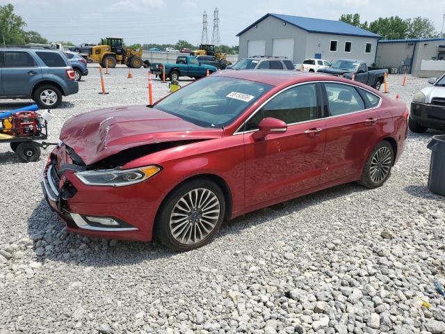 FORD FUSION SE 2017 with VIN 3FA6P0H98HR162310 - Photo from auction
