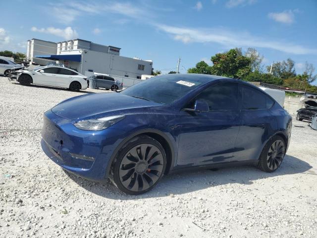 TESLA MODEL Y 2025 with VIN 7SAYGDEF1SA341589 - Photo from auction