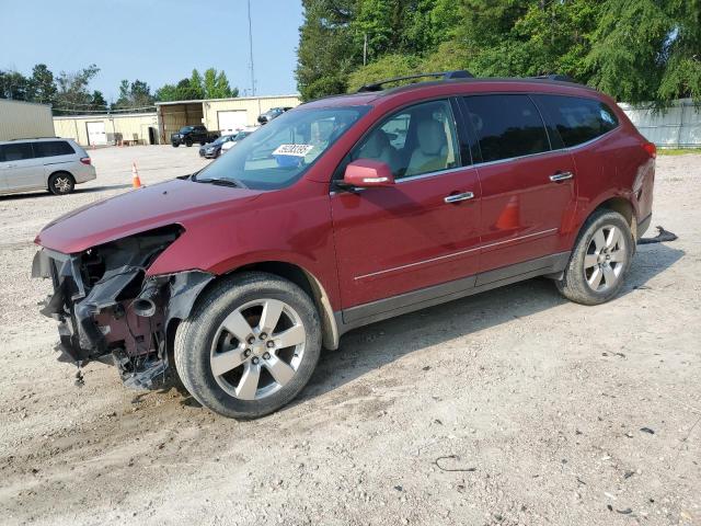 CHEVROLET TRAVERSE LTZ 2011 with VIN 1GNKRLED6BJ257485 - Photo from auction